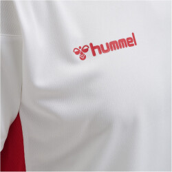 hummel Authentic Polyester kurzarm Trikot Kinder white/true red 116