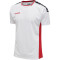 hummel Authentic Polyester kurzarm Trikot Kinder white/true red 116