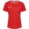 hummel Authentic Polyester kurzarm Trikot Damen true red XS