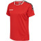 hummel Authentic Polyester kurzarm Trikot Damen true red M