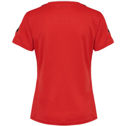 hummel Authentic Polyester kurzarm Trikot Damen true red L