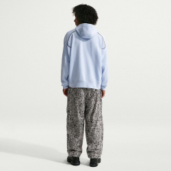 NIKE Sportswear Air Fleece Hoodie Herren 407 - hydrogen blue/black S