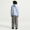 NIKE Sportswear Air Fleece Hoodie Herren 407 - hydrogen blue/black S
