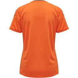 hummel Authentic Polyester kurzarm Trikot Damen tangerine XS