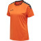 hummel Authentic Polyester kurzarm Trikot Damen tangerine XXL