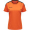 hummel Authentic Polyester kurzarm Trikot Damen tangerine XXL