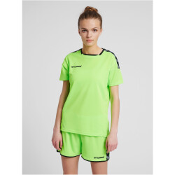 hummel Authentic Polyester kurzarm Trikot Damen green...