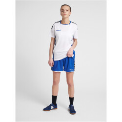 hummel Authentic Polyester kurzarm Trikot Damen white/true blue XL