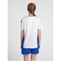 hummel Authentic Polyester kurzarm Trikot Damen white/true blue XXL