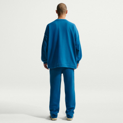 NIKE Sportswear Club French Terry Oversize Sweatshirt Herren 476 - court blue/white S