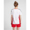 hummel Authentic Polyester kurzarm Trikot Damen white/true red S