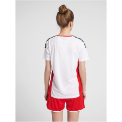 hummel Authentic Polyester kurzarm Trikot Damen white/true red XL