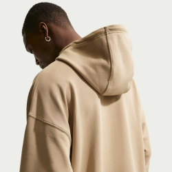 NIKE Sportswear Club French Terry Oversize Hoodie Herren 297 - parachute beige/parachute beige/white M