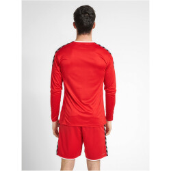 hummel Authentic Polyester langarm Trikot Herren true red M