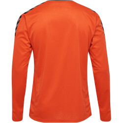 hummel Authentic Polyester langarm Trikot Herren fire red S