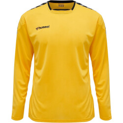 hummel Authentic Polyester langarm Trikot Herren sports yellow/black S