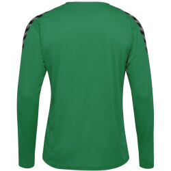 hummel Authentic Polyester langarm Trikot Herren evergreen S