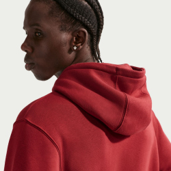 NIKE Sportswear Club Fleece Hoodie Herren 613 - team crimson/team crimson/lt khaki XS
