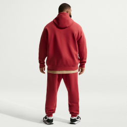 NIKE Sportswear Club Fleece Hoodie Herren 613 - team crimson/team crimson/lt khaki S