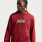 NIKE Sportswear Club Fleece Hoodie Herren 613 - team crimson/team crimson/lt khaki S