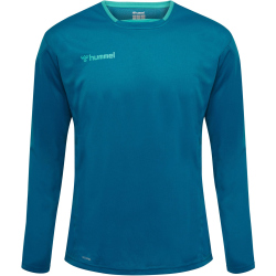 hummel Authentic Polyester langarm Trikot Herren celestial S