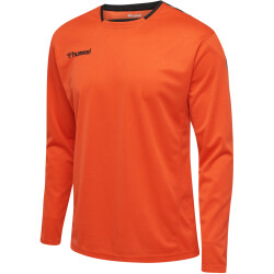 hummel Authentic Polyester langarm Trikot Kinder fire red...