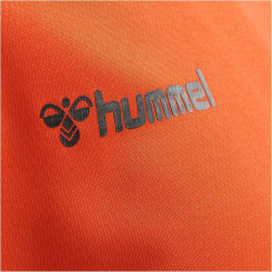 hummel Authentic Polyester langarm Trikot Kinder fire red 116