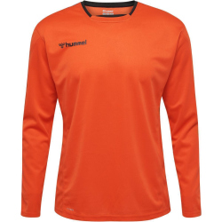 hummel Authentic Polyester langarm Trikot Kinder fire red 152