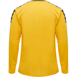 hummel Authentic Polyester langarm Trikot Kinder sports yellow/black 152