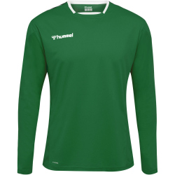 hummel Authentic Polyester langarm Trikot Kinder evergreen 152