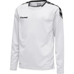 hummel Authentic Polyester langarm Trikot Kinder white 128