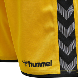 hummel Authentic Polyester Shorts Herren sports yellow/black S