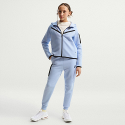 NIKE Sportswear Tech Fleece Jogginghose Mädchen 057 - ghost/black/black M (137-146 cm)
