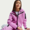 NIKE Sportswear Tech Fleece Kapuzenjacke Mädchen 503 - lt magenta/black/black XS (122-128 cm)