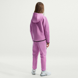 NIKE Sportswear Tech Fleece Kapuzenjacke Mädchen 503 - lt magenta/black/black M (137-146 cm)