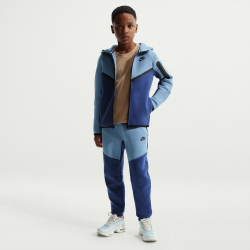 NIKE Sportswear Tech Fleece Jogginghose Jungen 461 - mystic navy/work blue/black/black XS (122-128 cm)