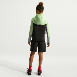 NIKE Sportswear Tech Fleece Kapuzenjacke Jungen 361 - lt liquid lime/anthracite/black L (147-158 cm)