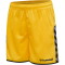 hummel Authentic Polyester Shorts Kinder sports yellow/black 152