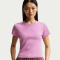 NIKE Sportswear Rib T-Shirt Damen 503 - lt magenta/white M