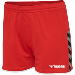 hummel Authentic Polyester Shorts Damen true red S