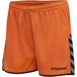 hummel Authentic Polyester Shorts Damen tangerine XS