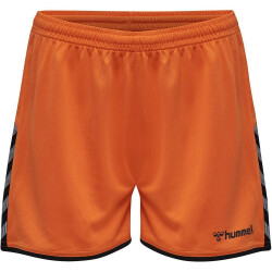 hummel Authentic Polyester Shorts Damen tangerine XXL