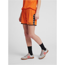 hummel Authentic Polyester Shorts Damen tangerine XXL