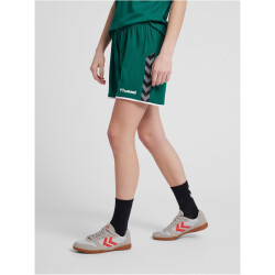hummel Authentic Polyester Shorts Damen evergreen XL