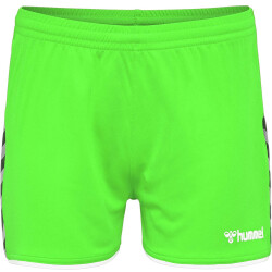hummel Authentic Polyester Shorts Damen green gecko XS