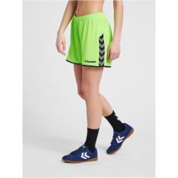 hummel Authentic Polyester Shorts Damen green gecko XS