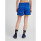hummel Authentic Polyester Shorts Damen true blue/sports yellow XS