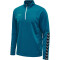hummel Authentic 1/2-Zip Sweatshirt Herren celestial 3XL
