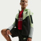 NIKE Sportswear Tech Fleece Shorts Jungen 060 - anthracite/lt liquid lime S (128-137 cm)