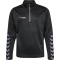 hummel Authentic 1/2-Zip Sweatshirt Kinder black/asphalt 128